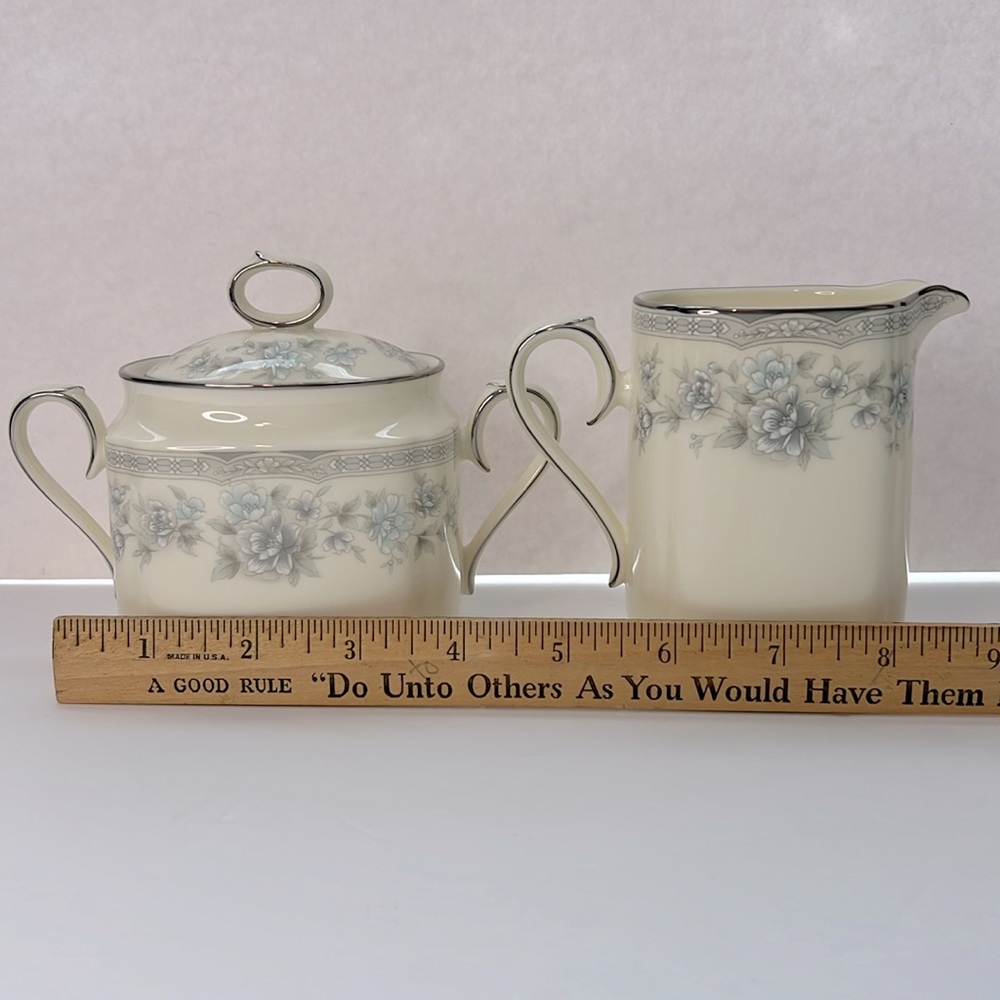 Noritake Bone China Buenavista Cream and Sugar Japan - Picture 2 of 7